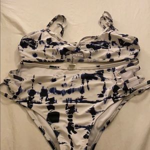 Cupshe Tie Dye Bikini Set